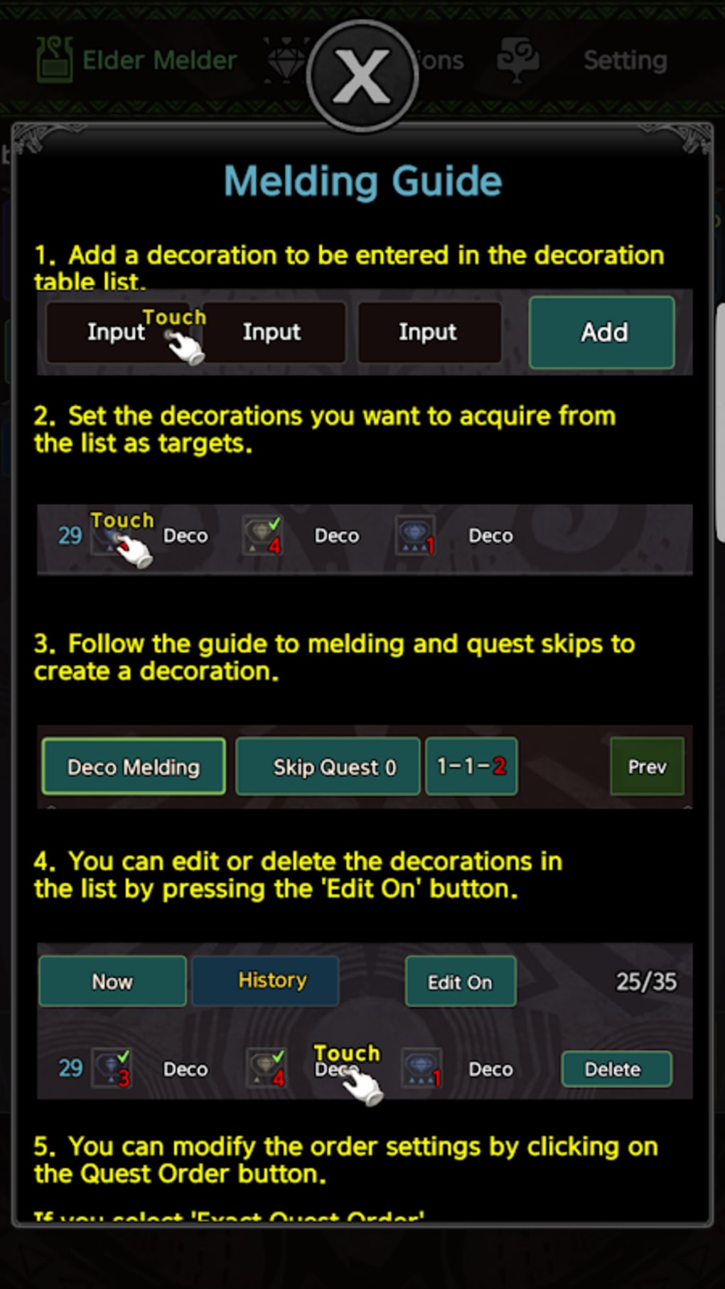 Mhw Decoration Sniping For Android