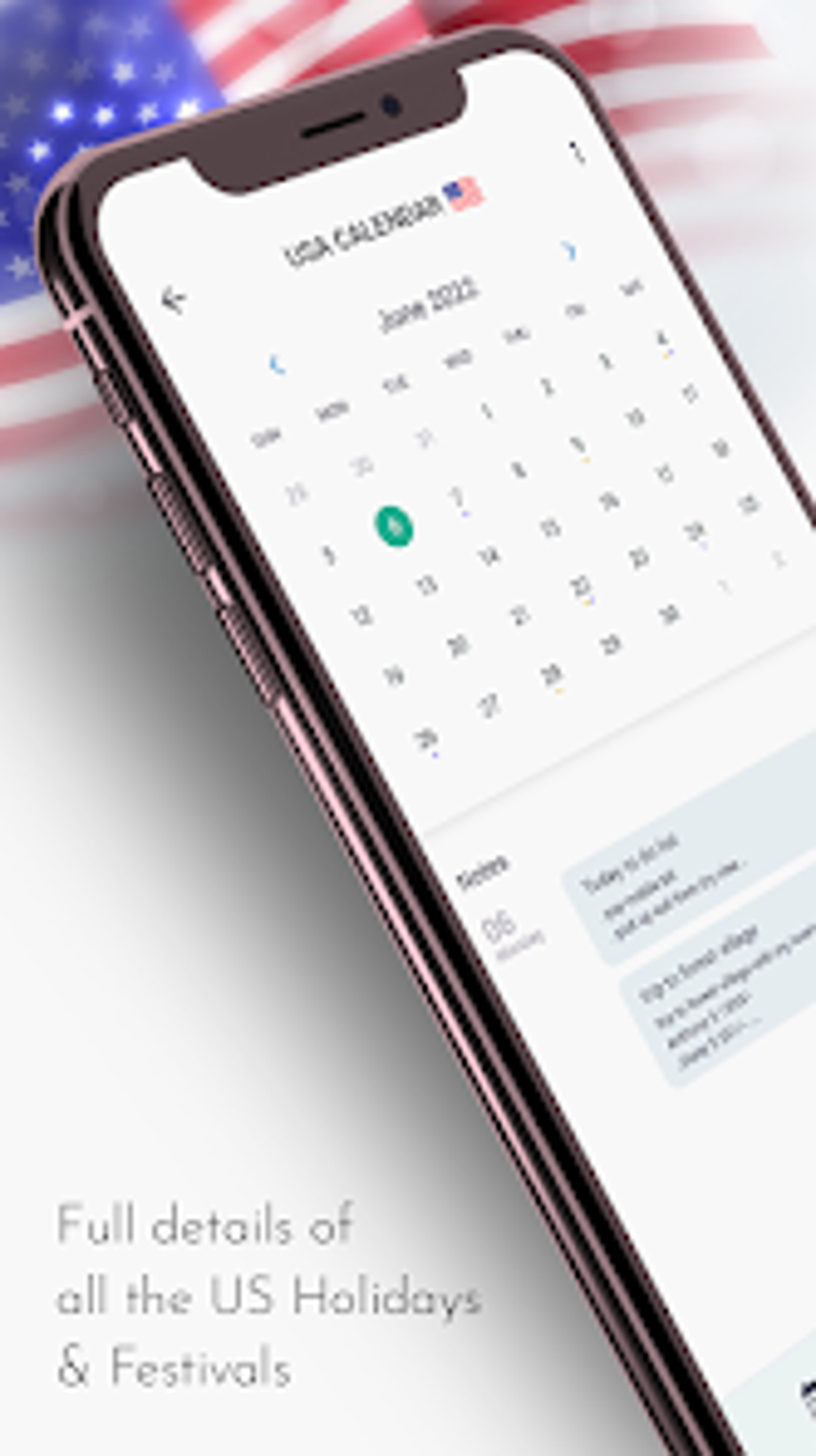 US Calendar 2022 With Holidays Para Android Download