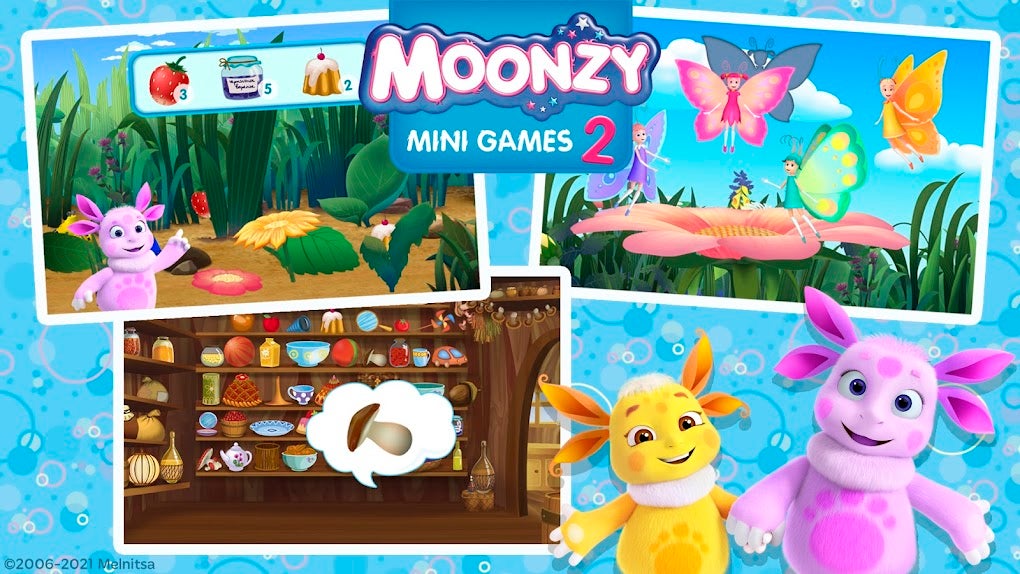 Moonzy: Mini-games for Kids для Android — Скачать