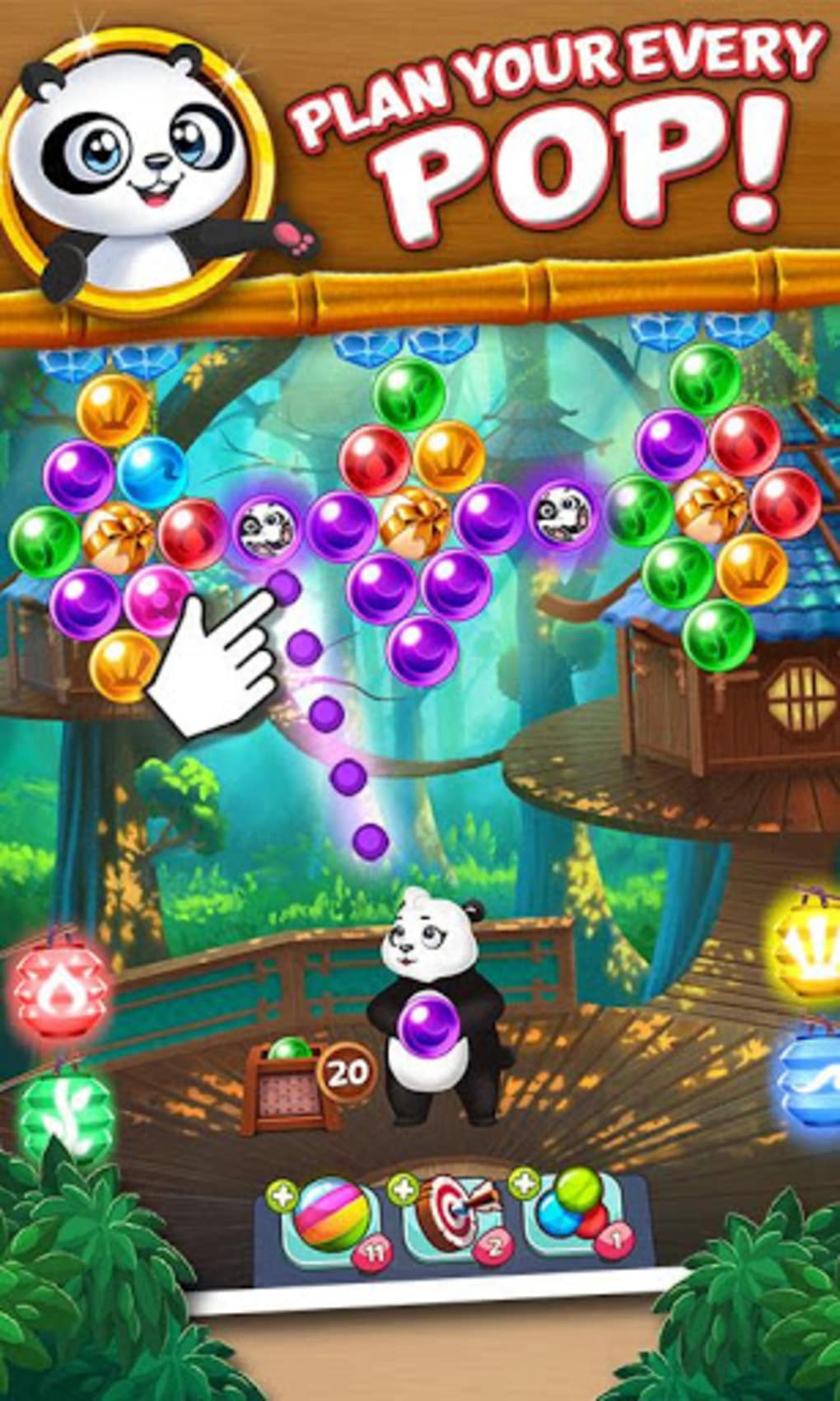 Søjle silhuet måle Bubble Shooter: Panda Pop for Android - Download