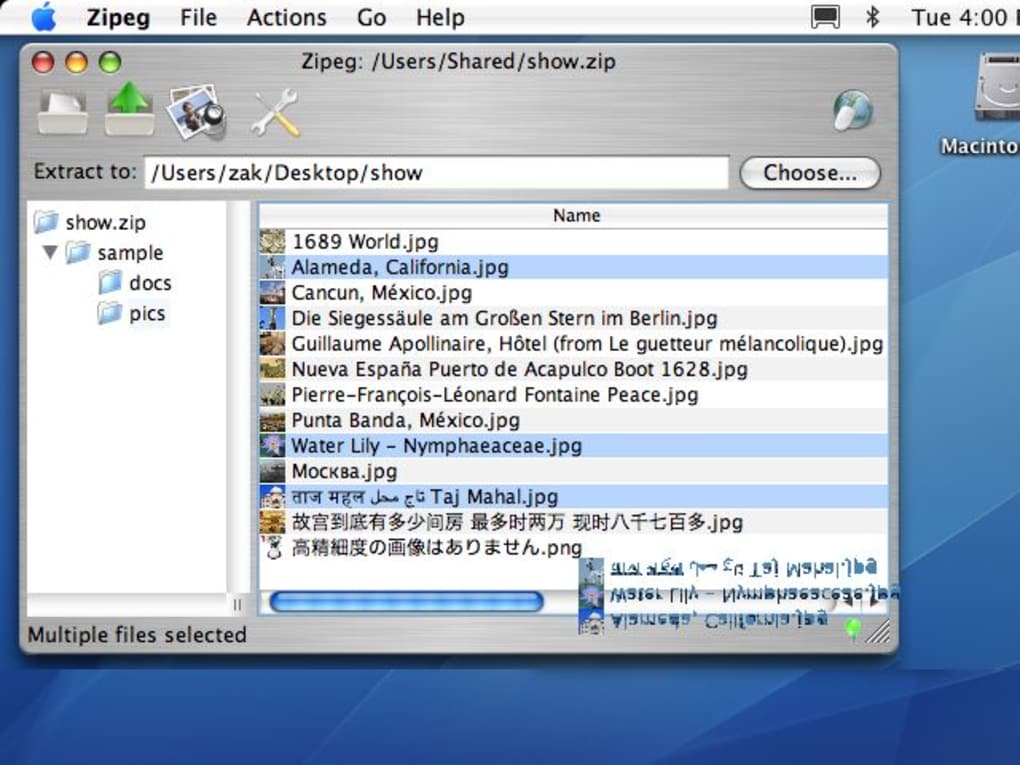 Software to extract zip files mac