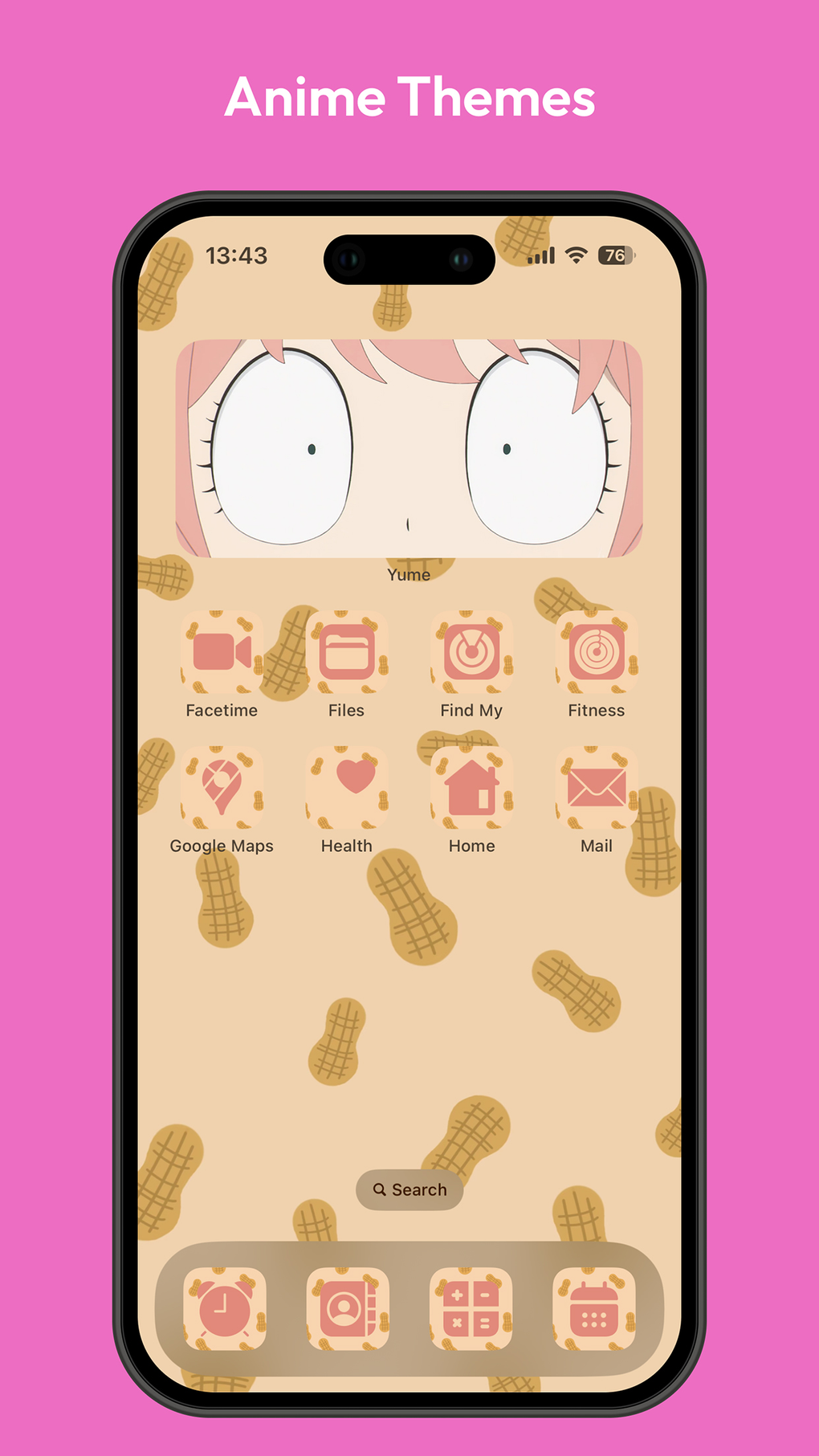 Anime widgets themes: Yume for iPhone - Download