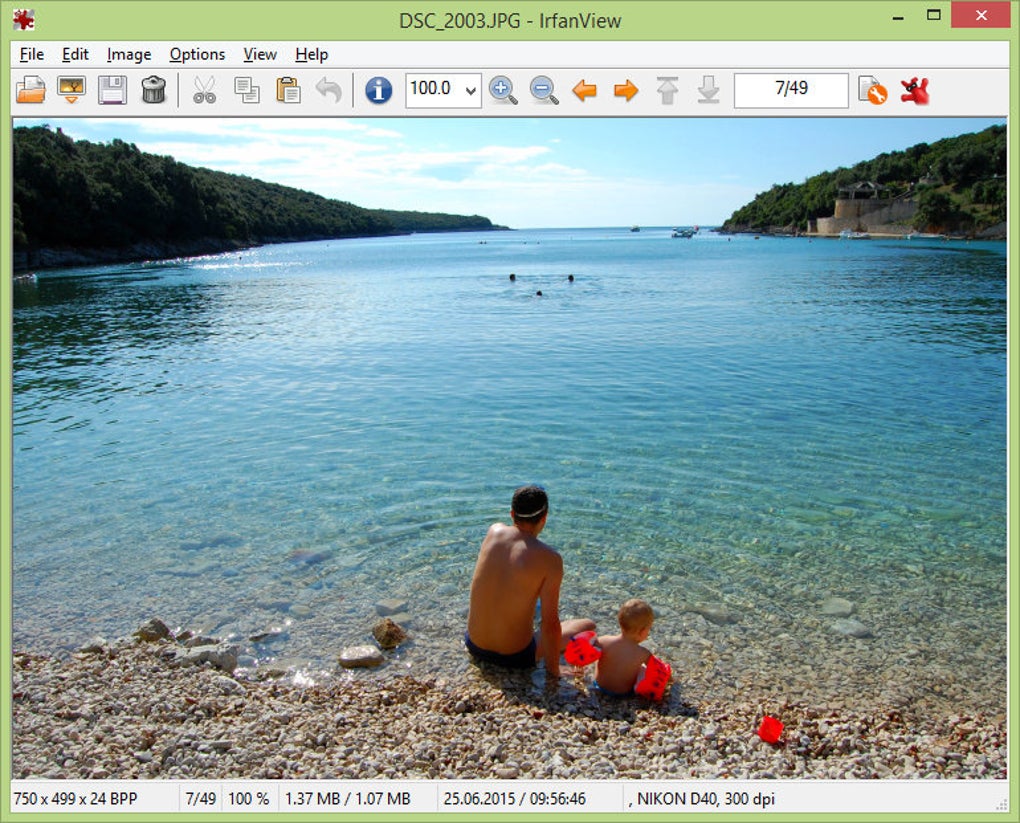 IrfanView Portable download the last version for windows