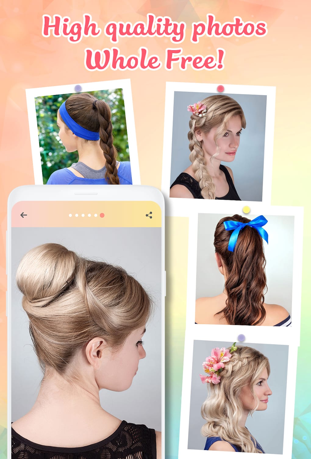 Hairstyle app: Hairstyles step by step for girls Android 版- 下载