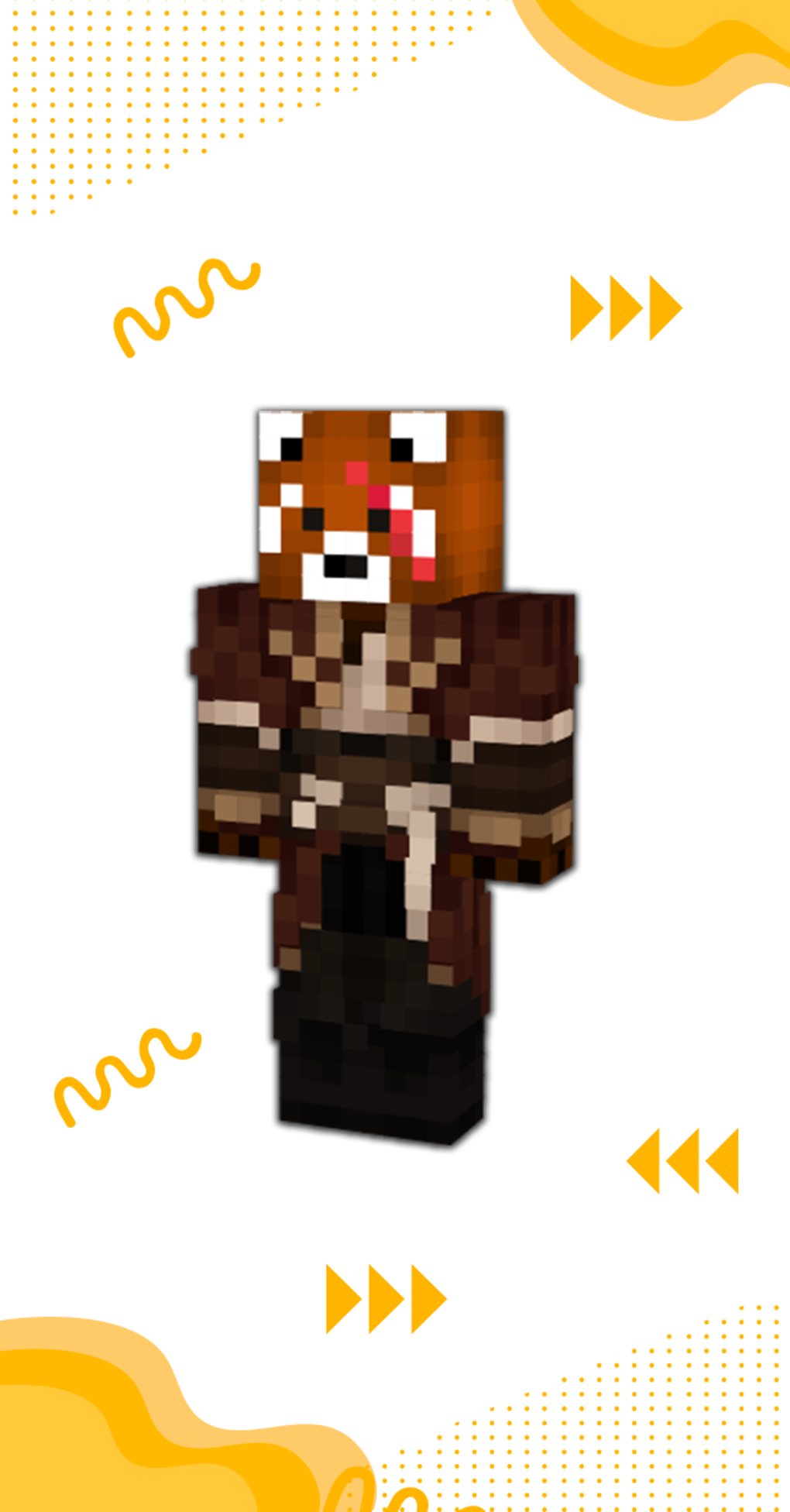 Red panda skin for minecraft для android - скачать