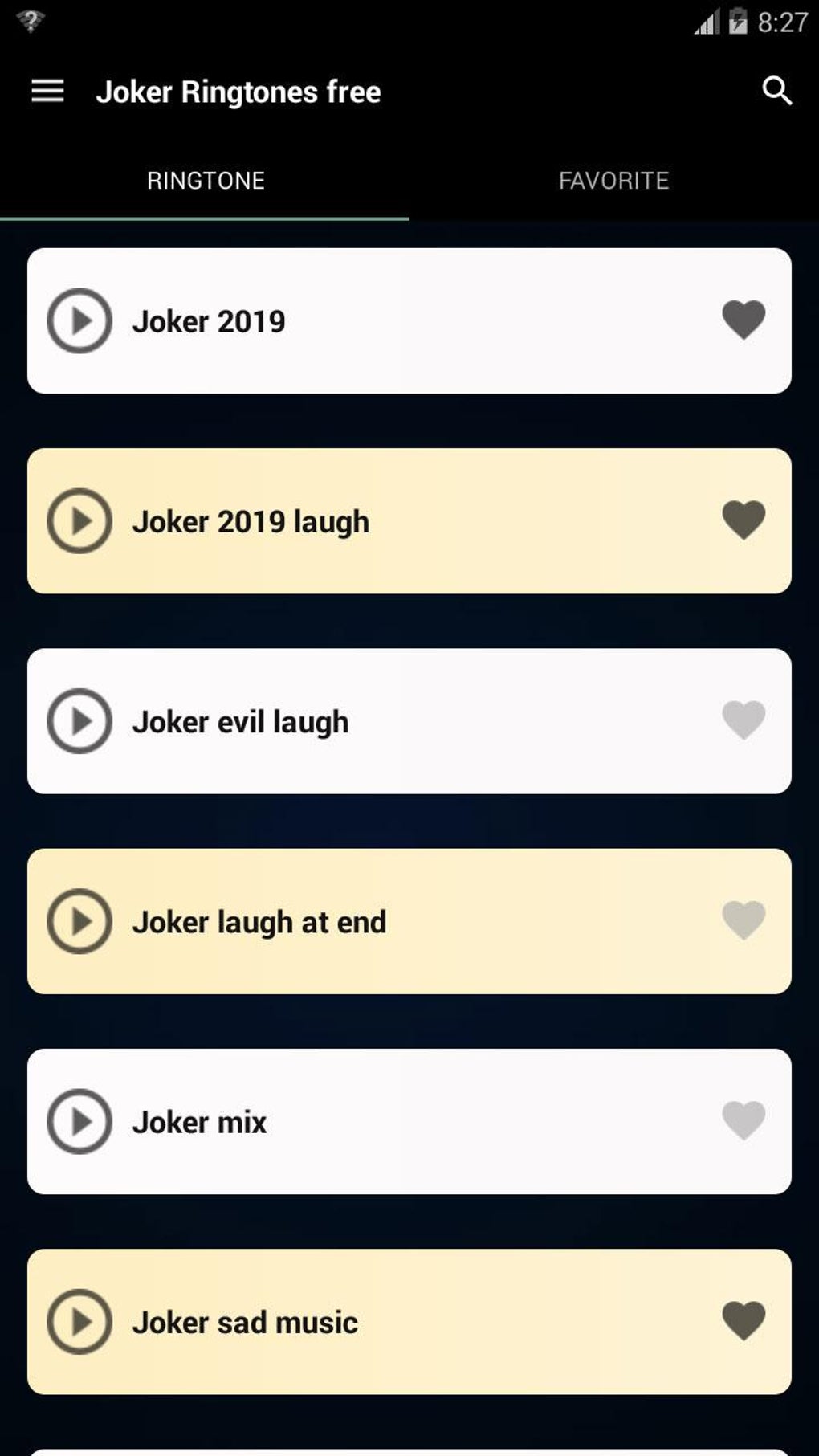 Ringtones for joker - 2019 для Android — Скачать