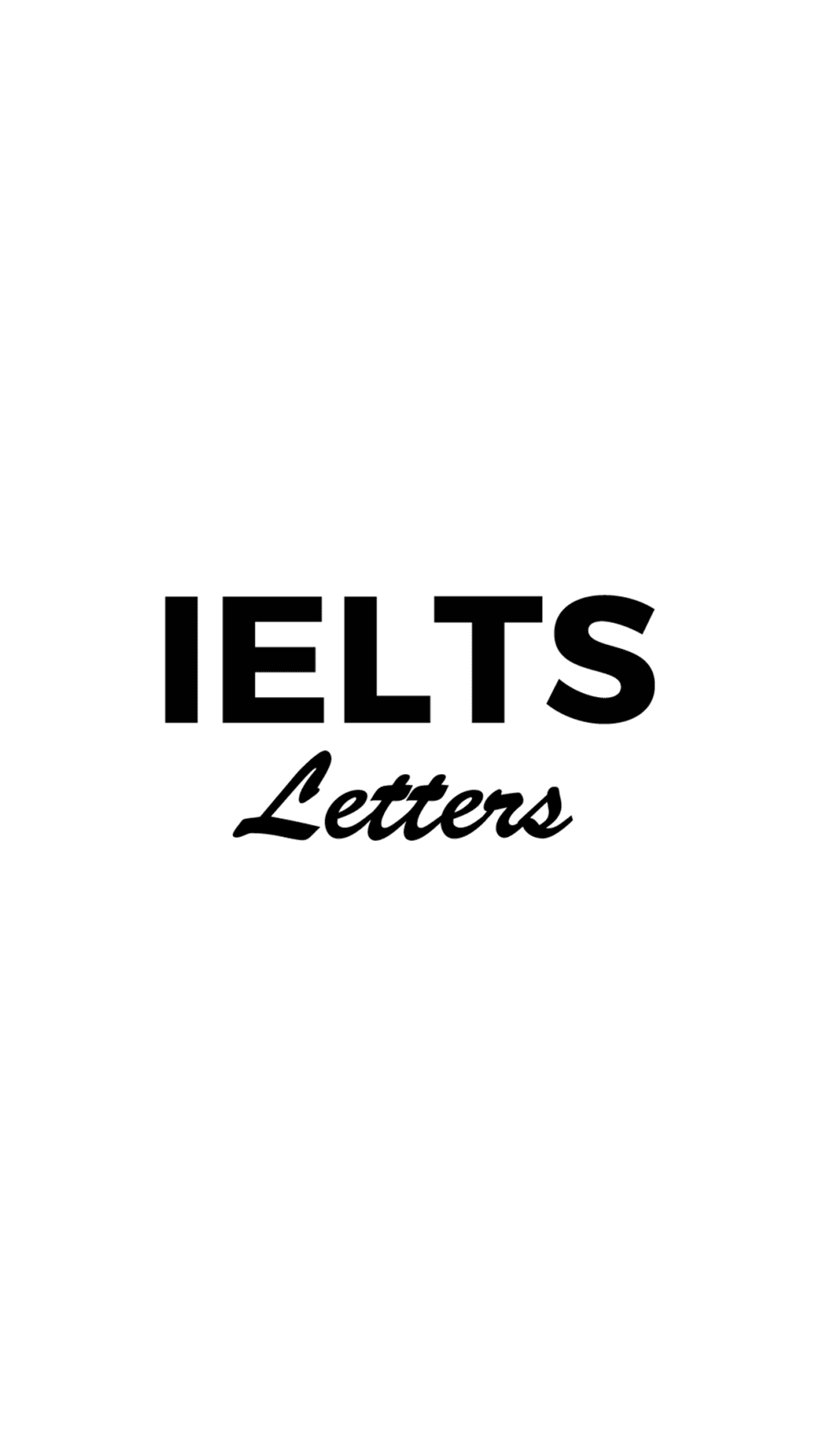 IELTS Letters لنظام iPhone - تنزيل