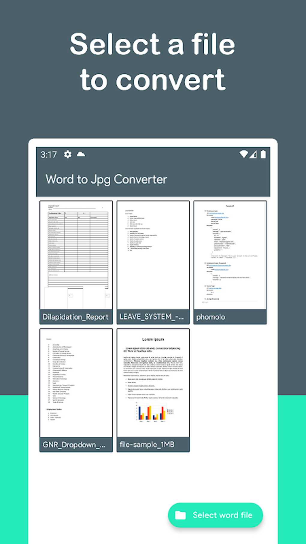 File Converter Word To Pdf Pdf To Word APK For Android Download
