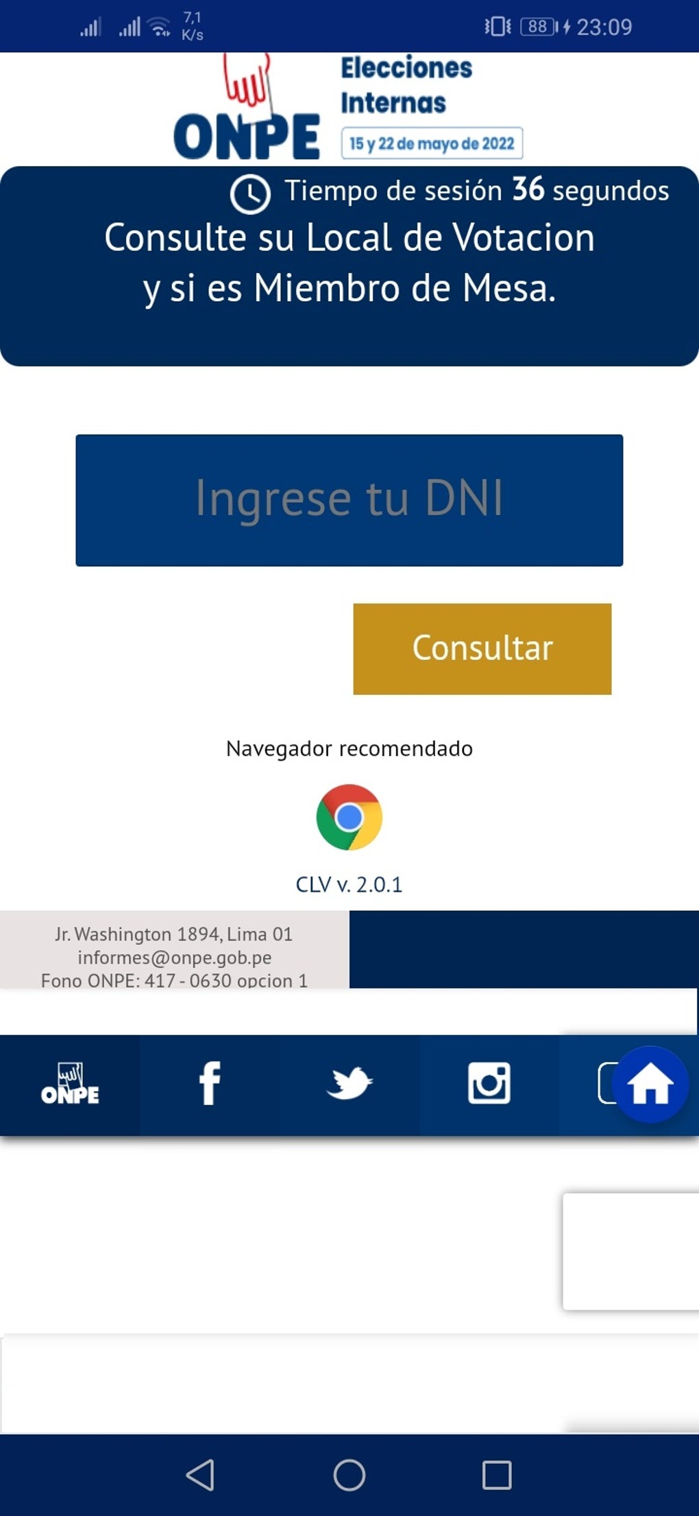 Consulta Electoral Perú 2022 for Android Download