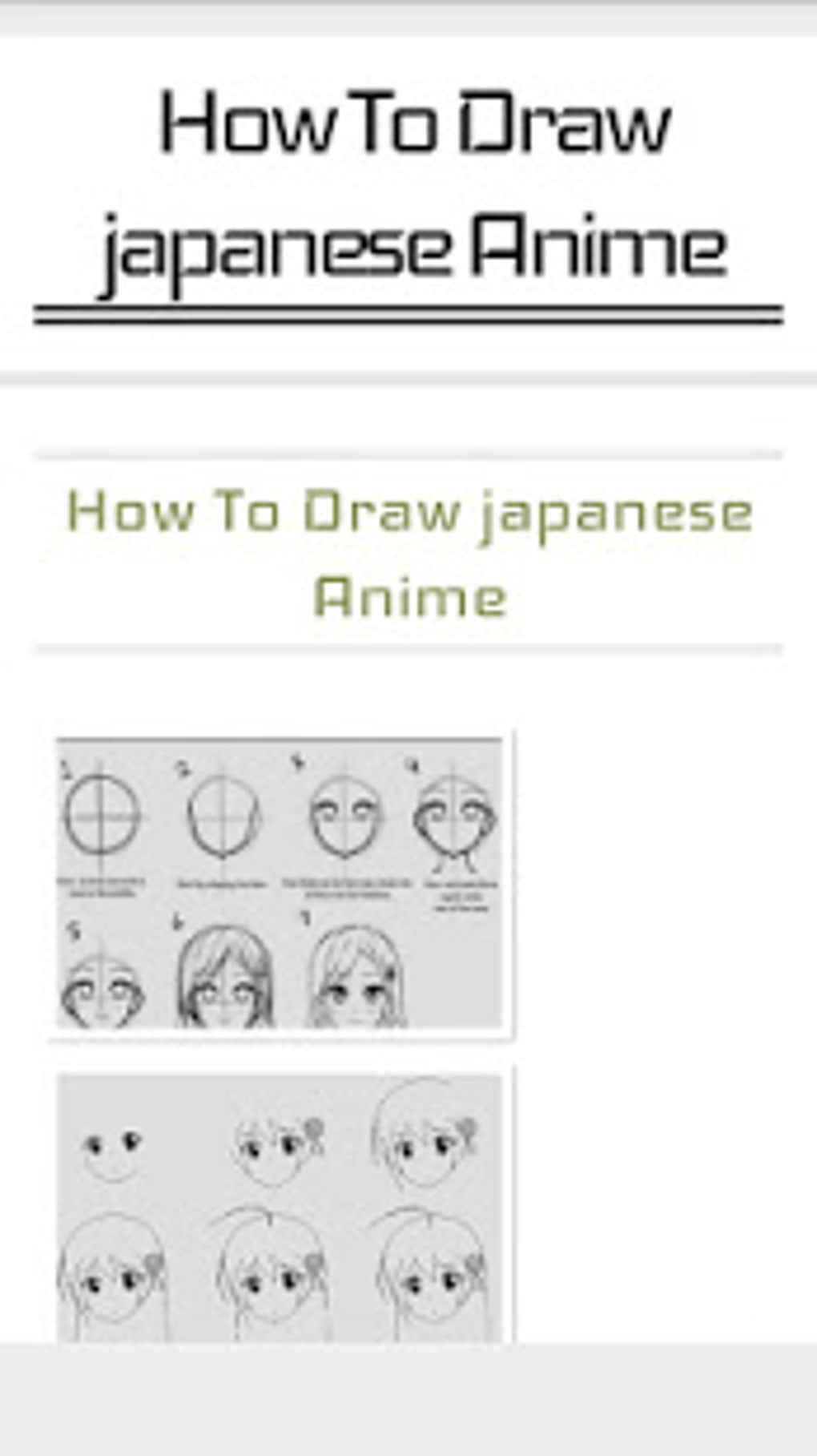 Anime Drawing Reference APK for Android Download