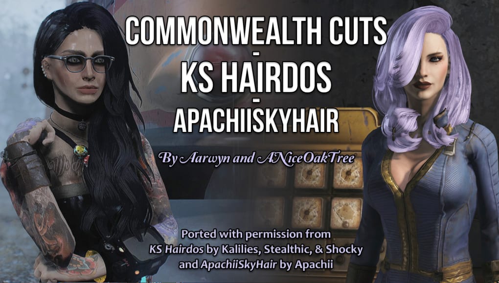 Commonwealth Cuts - KS Hairdos - ApachiiSkyHair Mod - Download