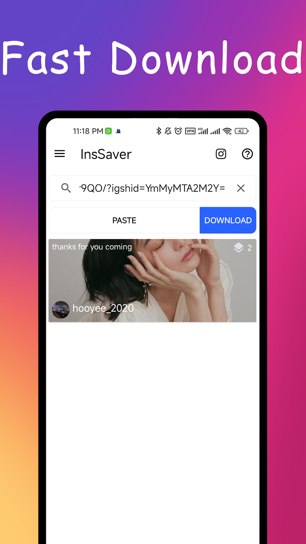 download ig android