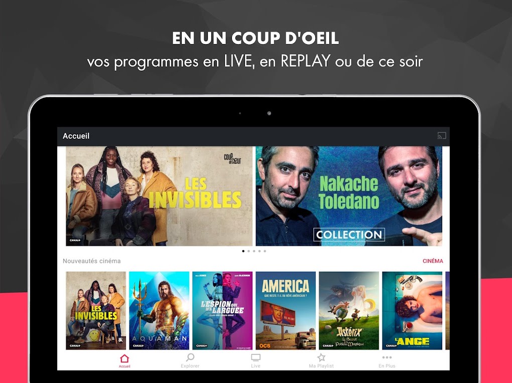 myCANAL TV en live et replay APK for Android - Download