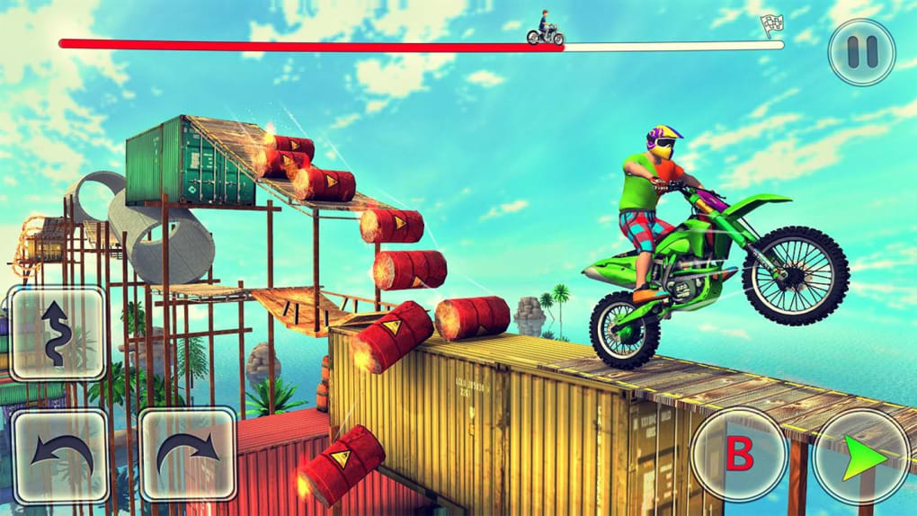 Jogos de acrobacias de bicicleta Motocicleta 3D versão móvel andróide iOS  apk baixar gratuitamente-TapTap