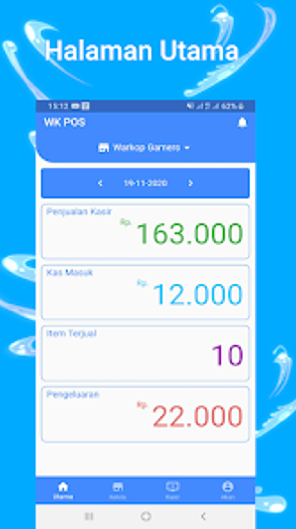 WK POS - Kasir Keuangan For Android - Download