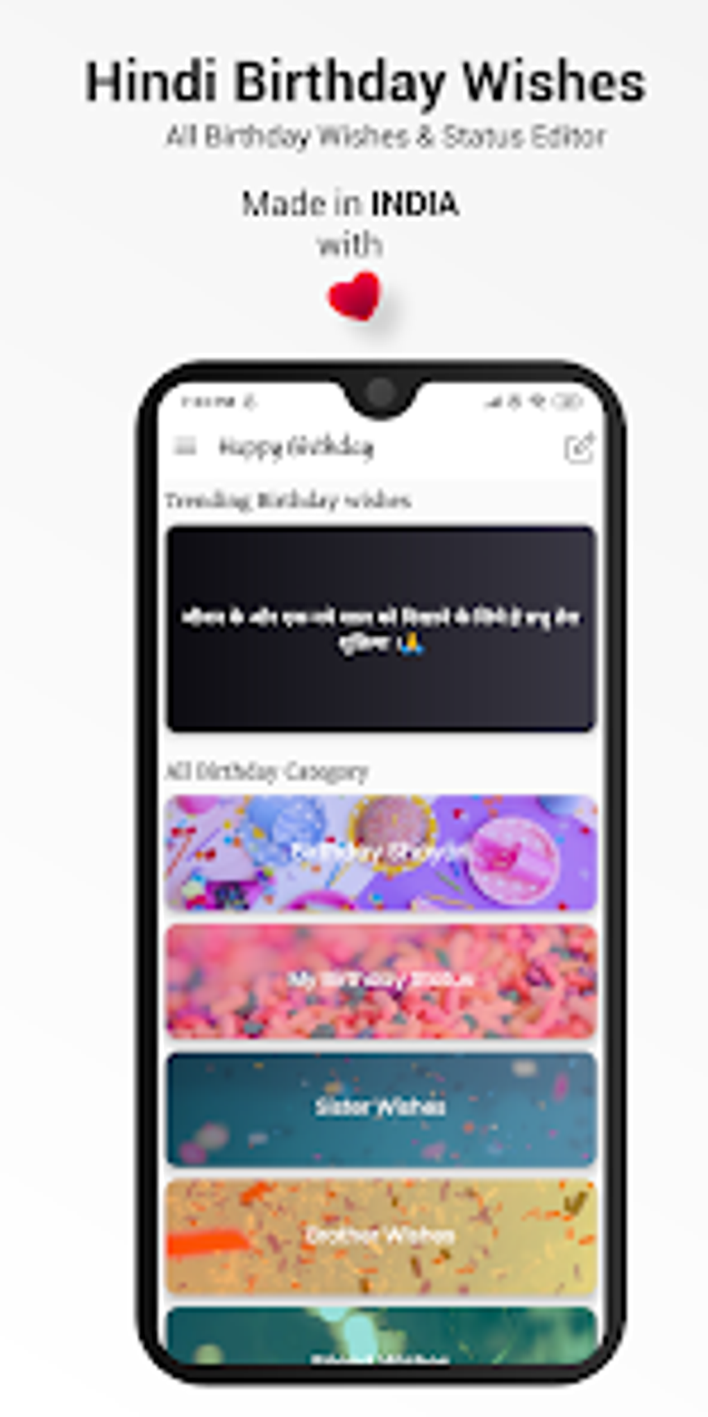 Happy Birthday Wishes In Hindi Para Android Download