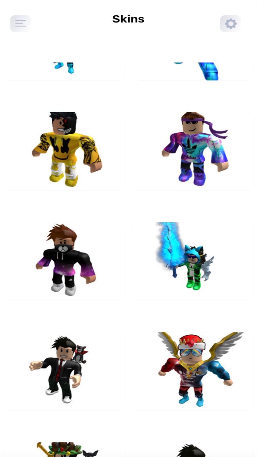 Skins Wallpapers For Roblox لنظام iPhone - تنزيل