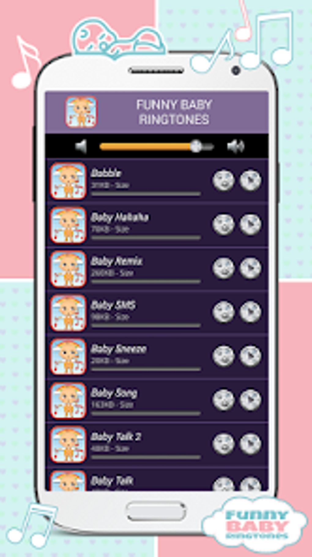 Funny Baby Ringtones for Android 無料・ダウンロード