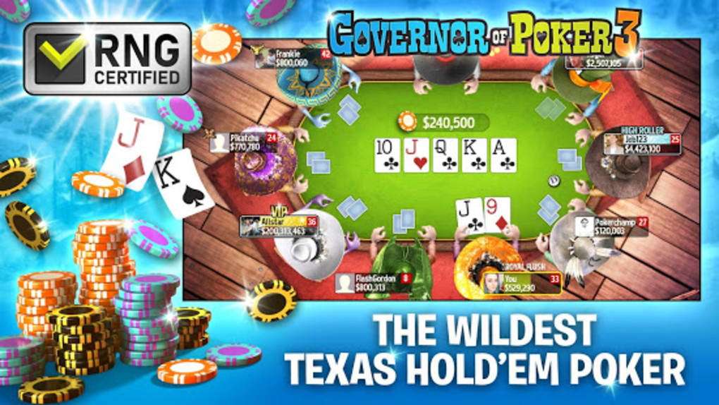 Governor of Poker 3 Free - Jogo Online - Joga Agora