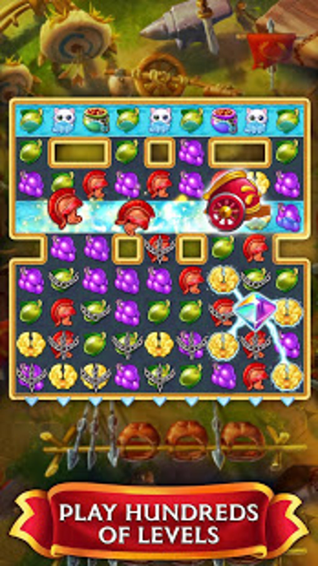 Jewels of Rome: Gems and Jewels Match-3 Puzzle для Android — Скачать