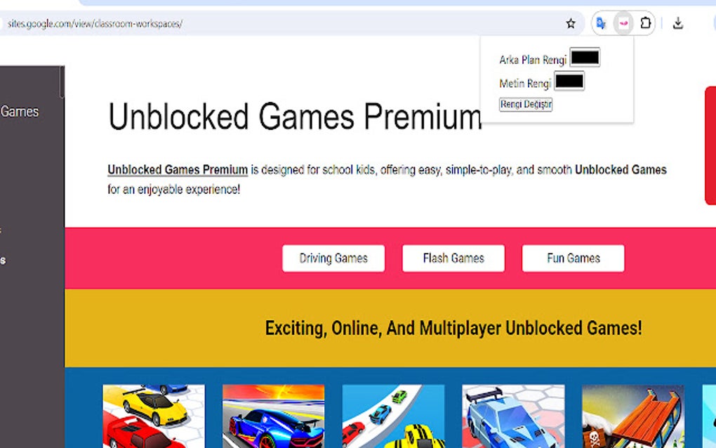 Unblocked Games Premium Google Chrome 용 확장 프로그램 다운로드(03)