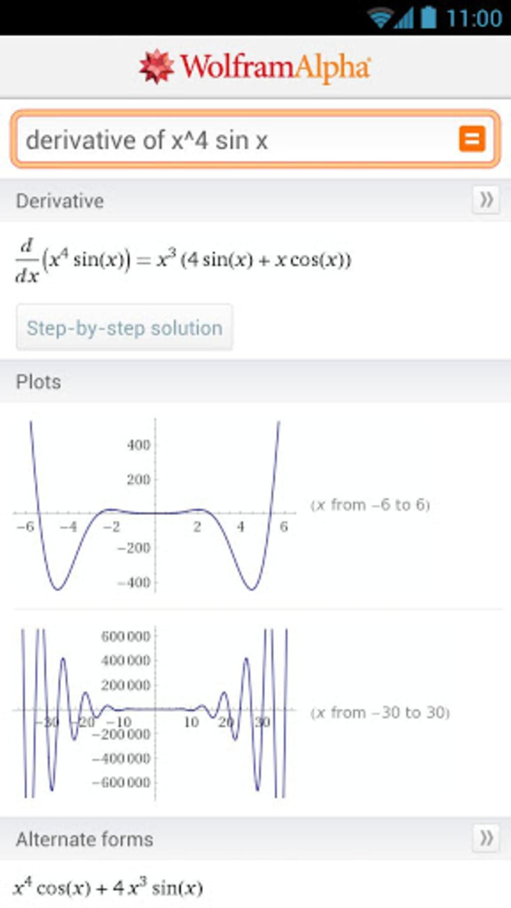 WolframAlpha for Android - Download