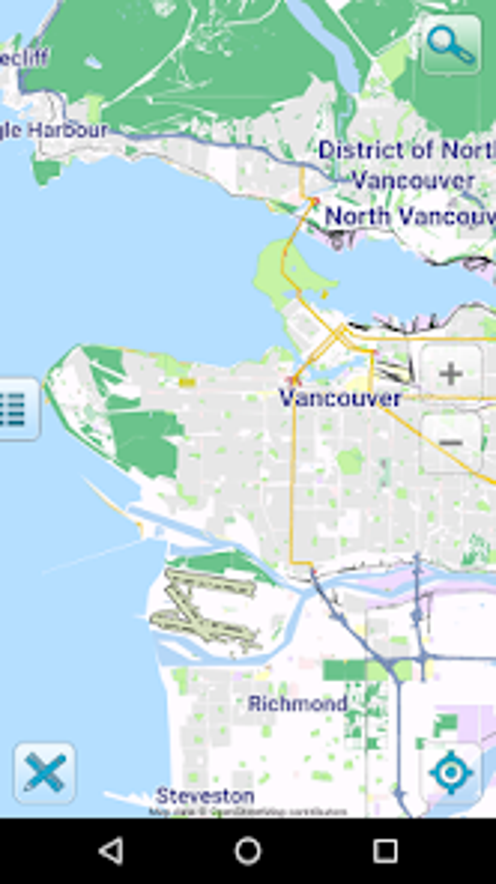 Android 용 Map of Vancouver offline - 다운로드