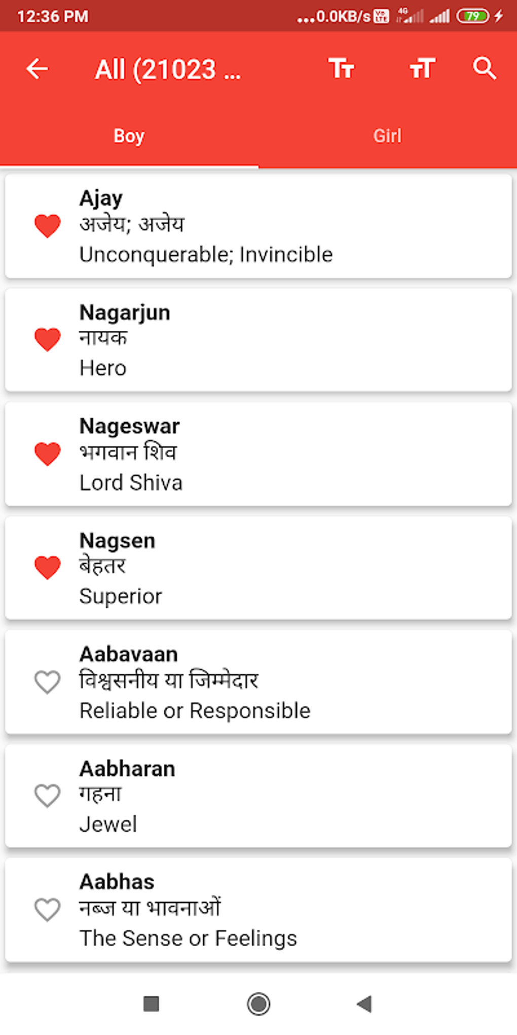 Indian Baby Names With Meaning In Hindi English APK Para Android 