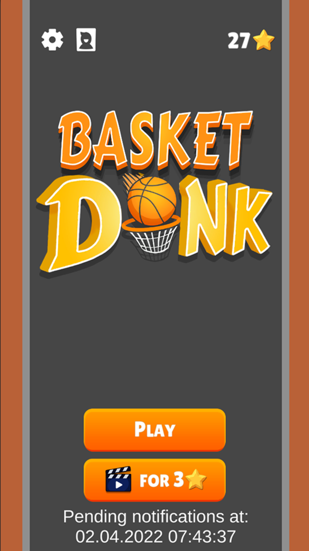 Basket Dunk - Basketball Game для Android — Скачать