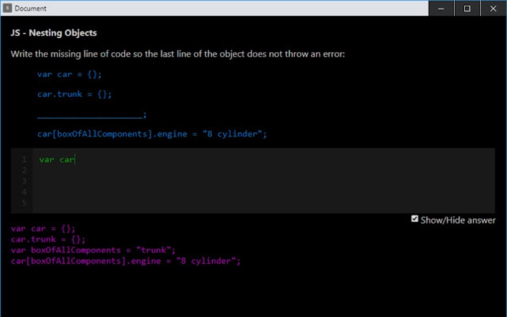 Web Developer Practicing Tool for Google Chrome - Extension Download