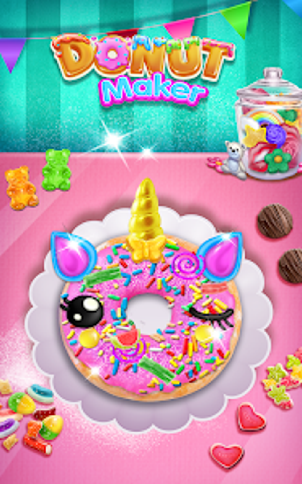 Donut Maker Cooking Game Fun для Android — Скачать