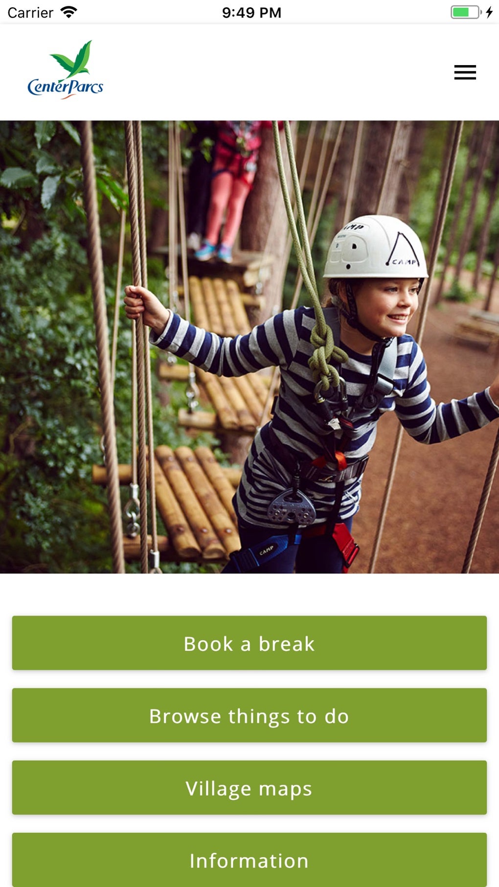 Center Parcs UK Ireland Per IPhone Download Center Parcs UK Ireland Per IPhone Download