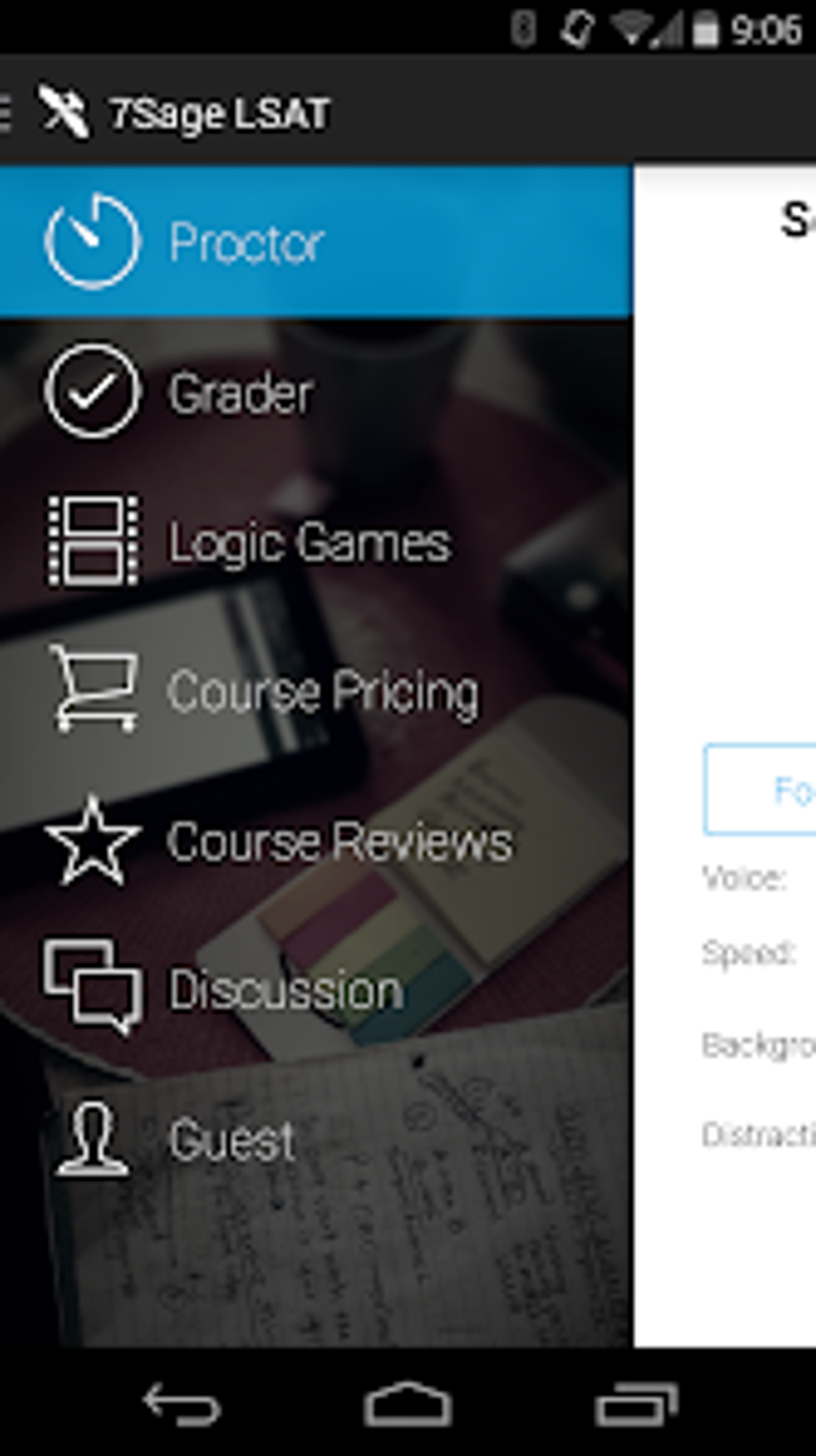 7Sage LSAT Prep - Proctor สำหรับ Android - ดาวน์โหลด