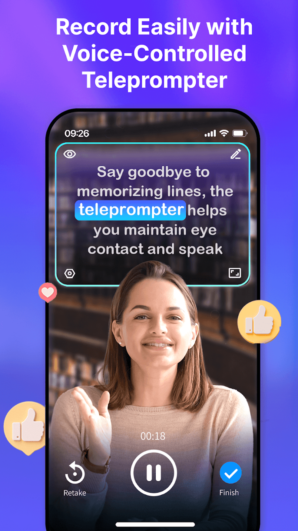 Blink: Captions Teleprompter APK для Android — Скачать