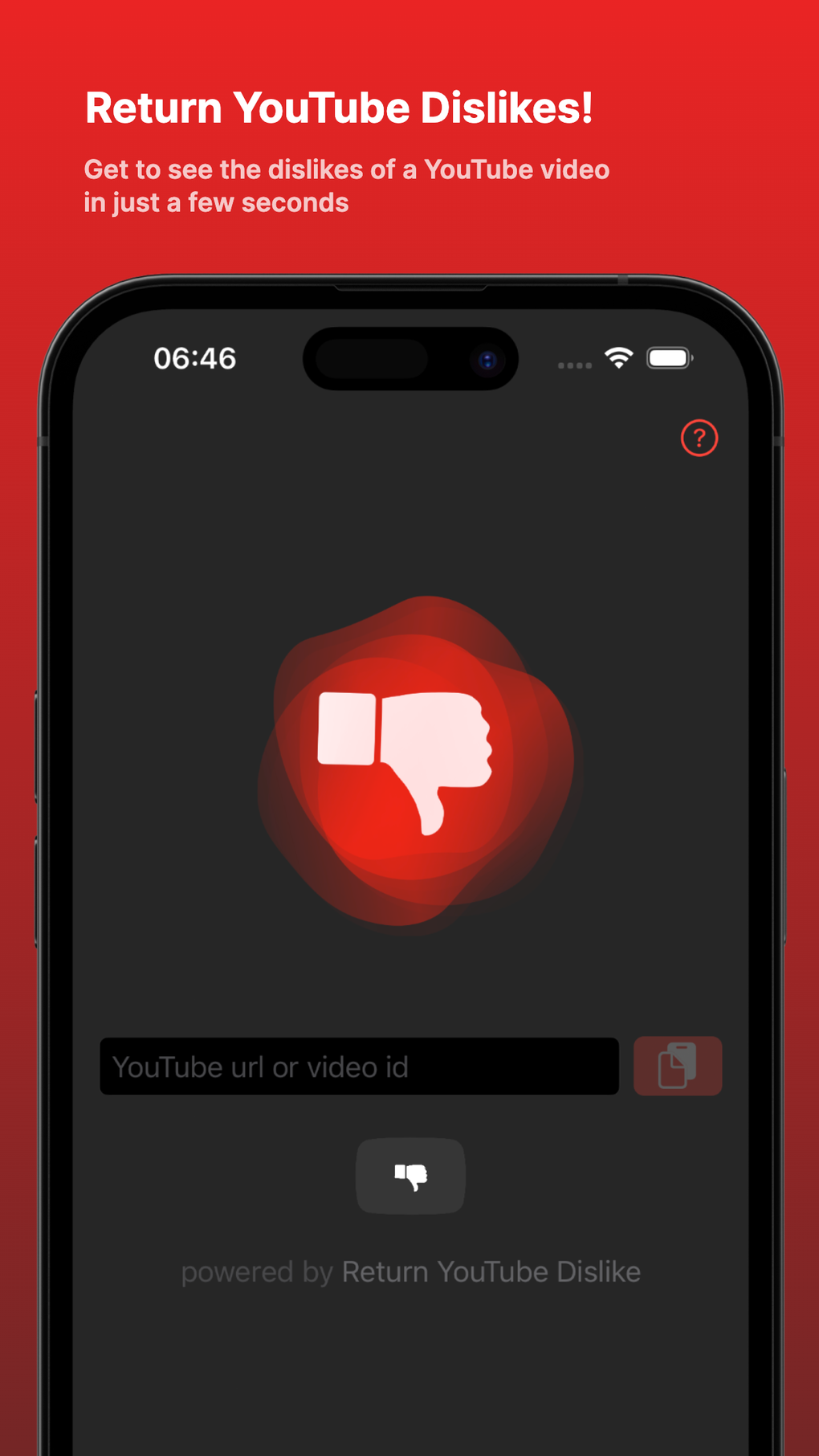 YouTube Dislike Checker для iPhone — Скачать