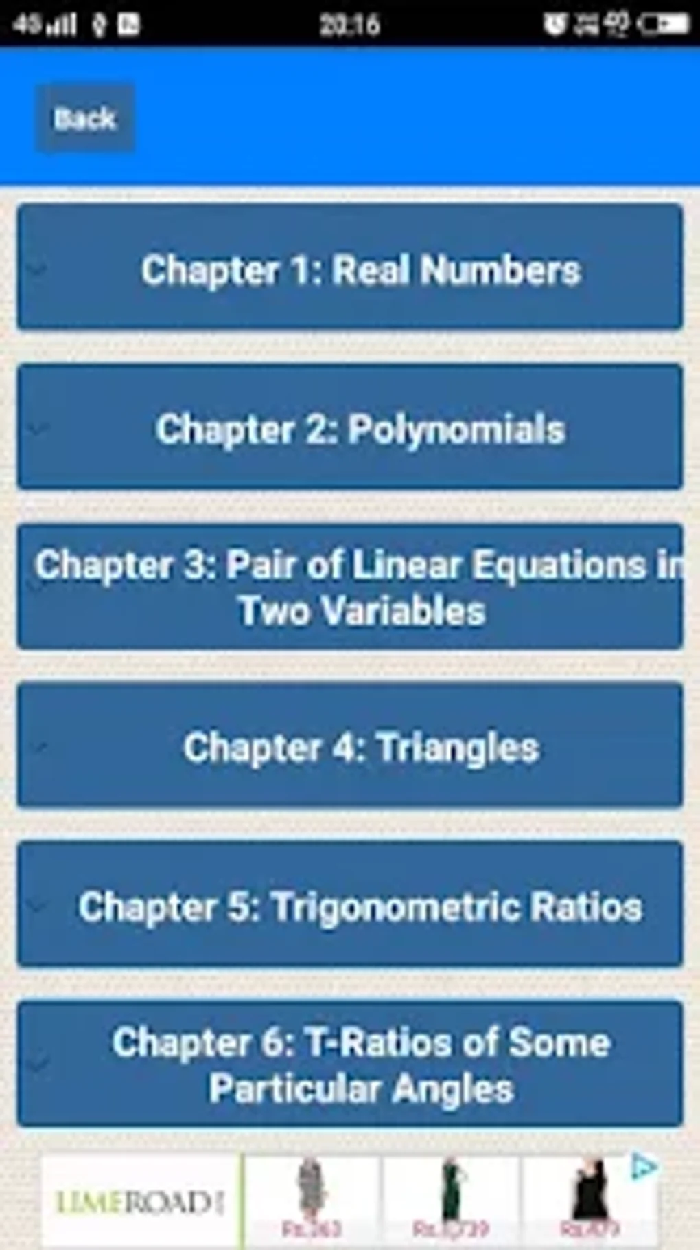 NCERT 10th Maths Solutions Para Android Descargar NCERT 10th Maths Solutions Para Android Descargar
