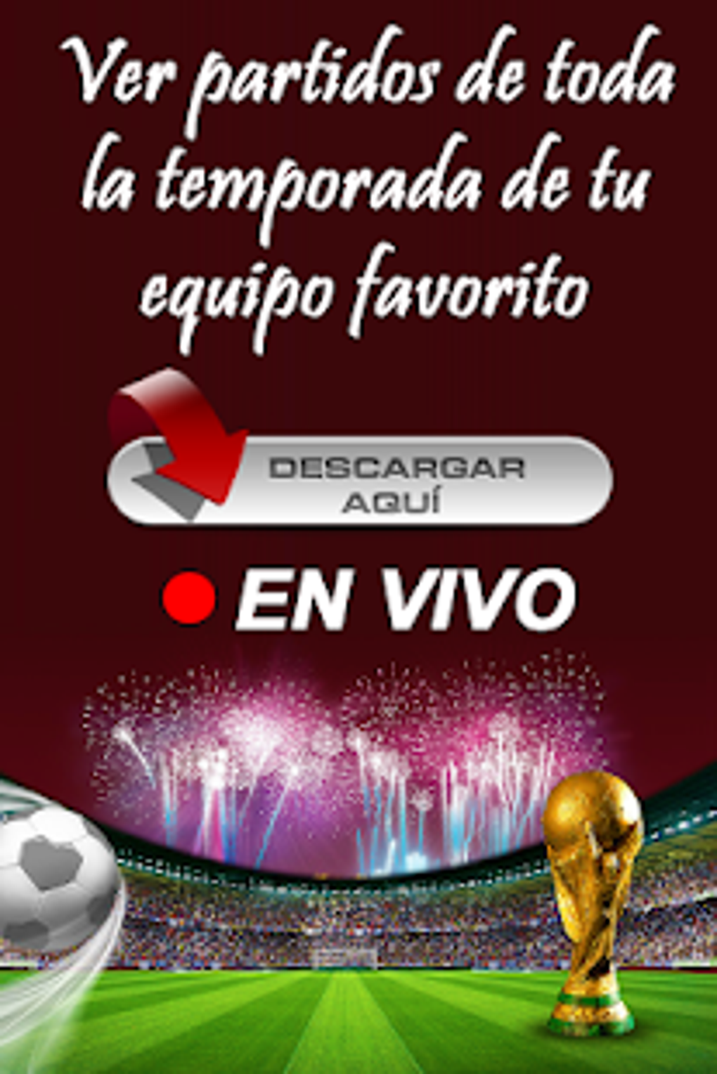 descargar app para ver partidos en vivo gratis