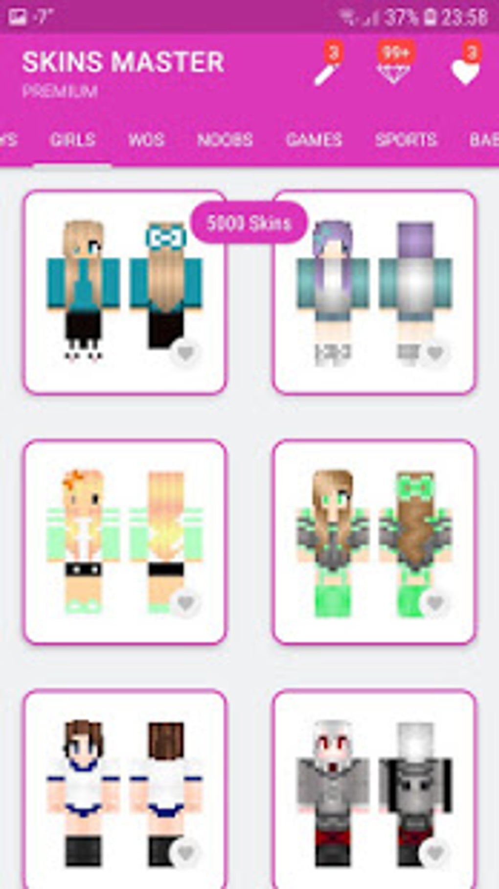 Skins MASTER for MINECRAFT PE APK for Android - Download