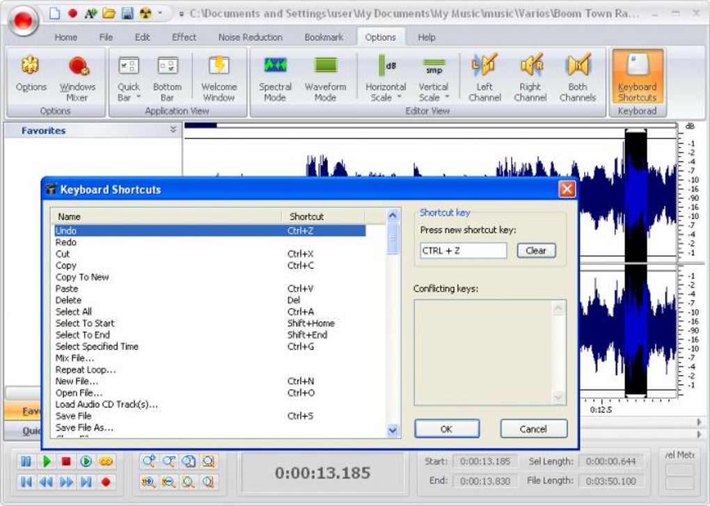 audio editor online effects