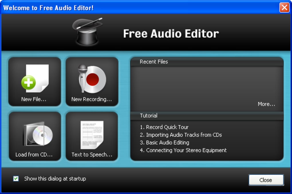 Free Audio Editor - Download