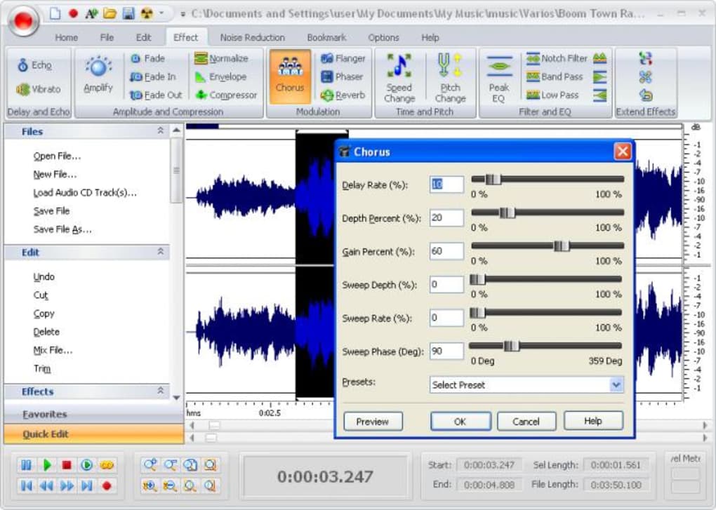 mp3 editor free download for windows 7