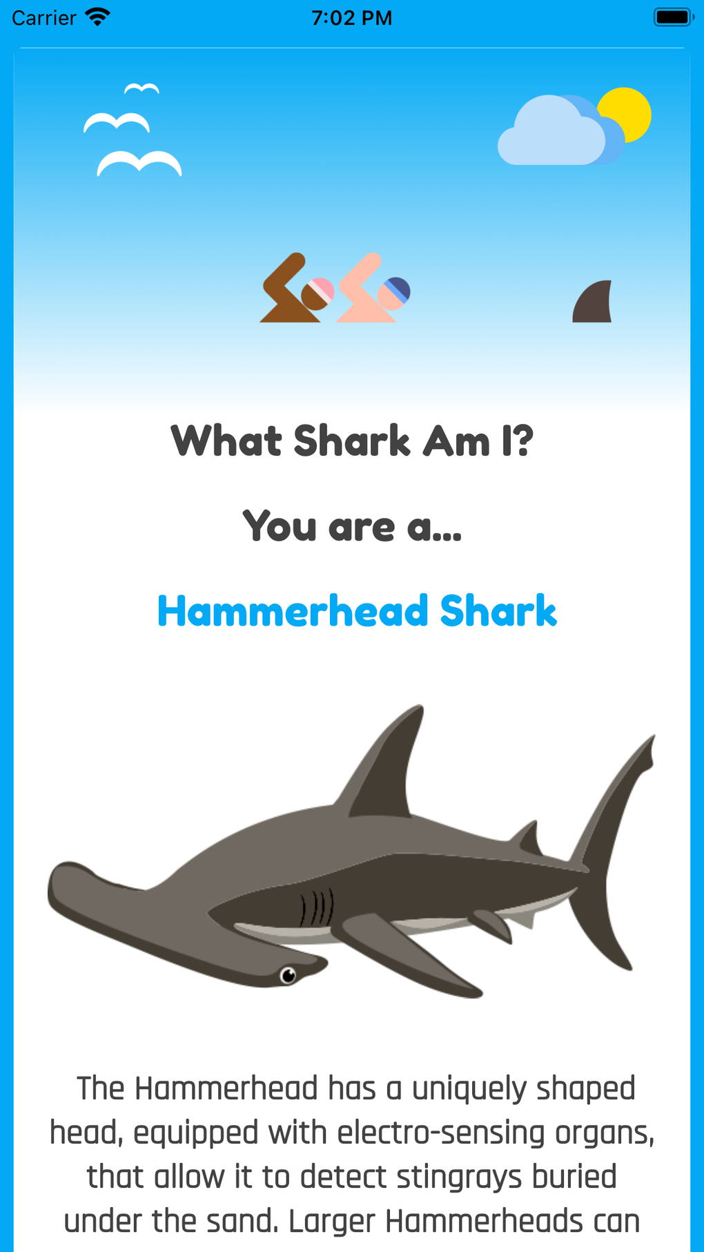 What Shark Am I для iPhone — Скачать