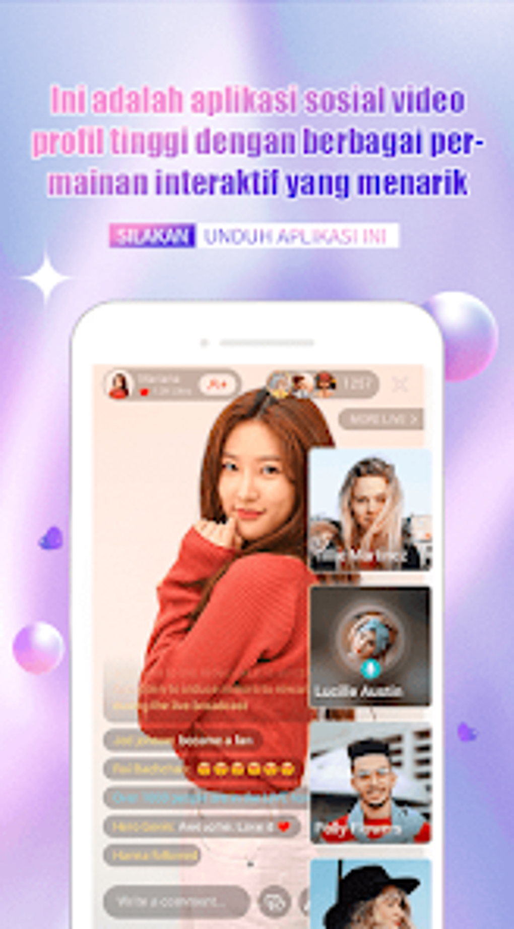 Aplikasi Yoha Live for Android Download Aplikasi Yoha Live for Android Download