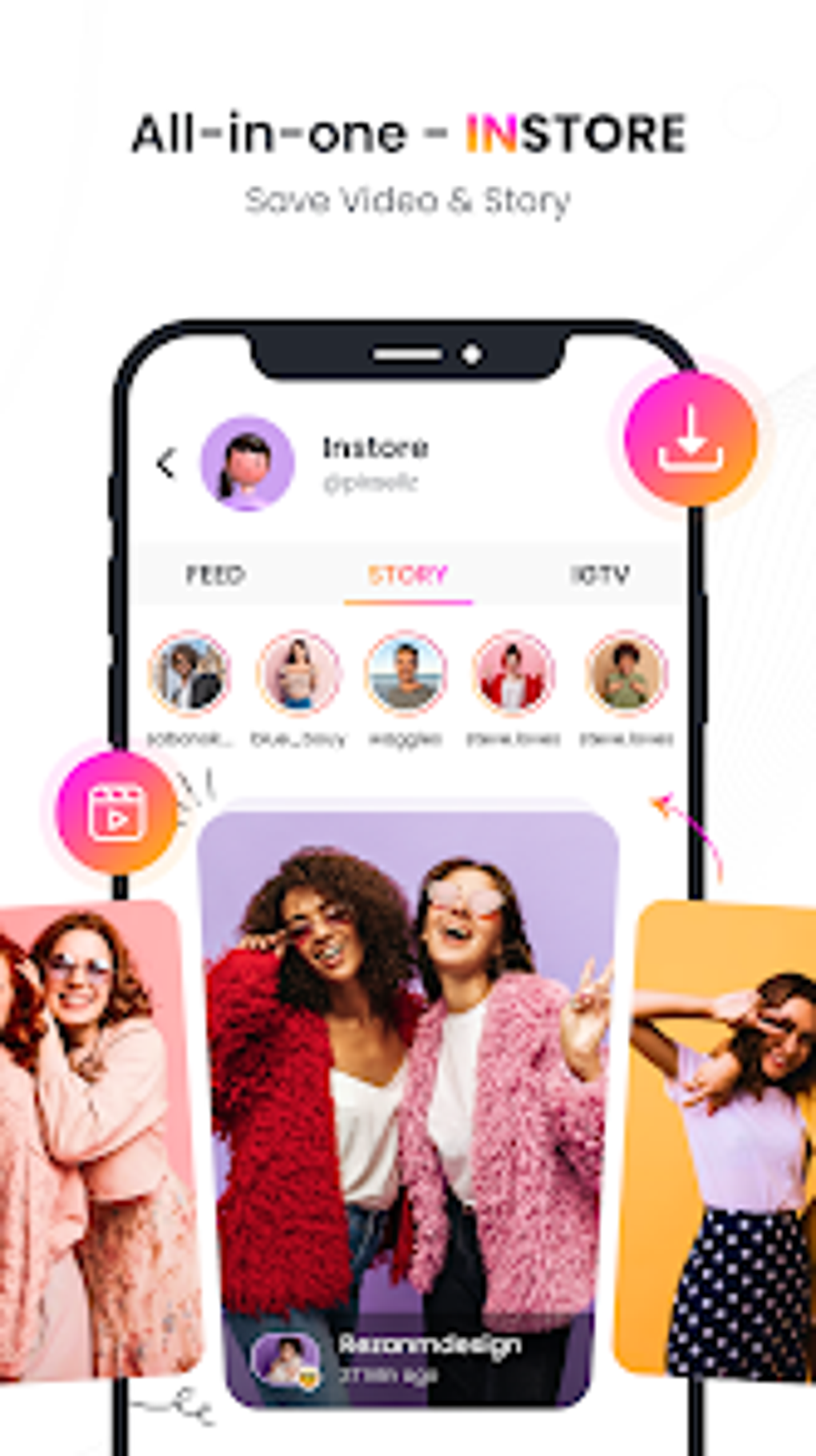 Insave: Reels Story Downloader Para Android - Download