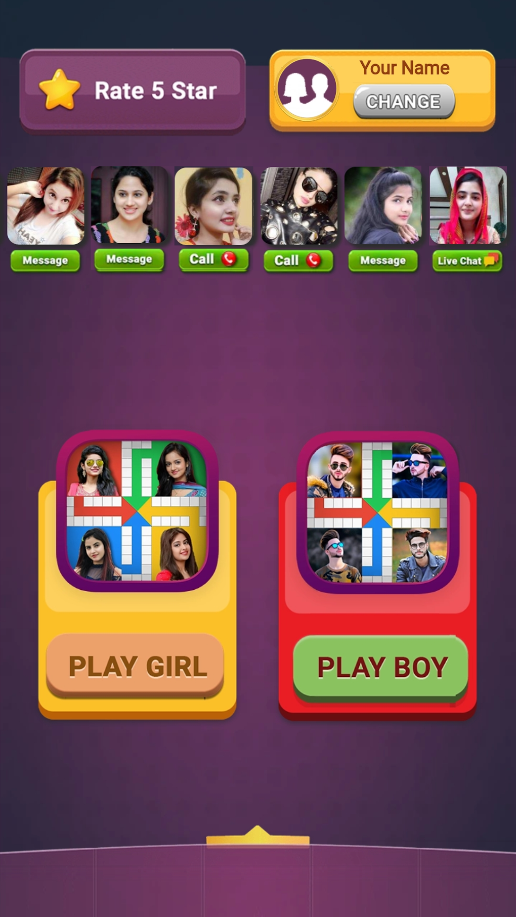 Ludo games - Free Online Chat