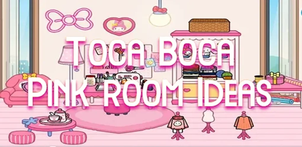 Toca Boca Pink Room Ideas لنظام Android - تنزيل