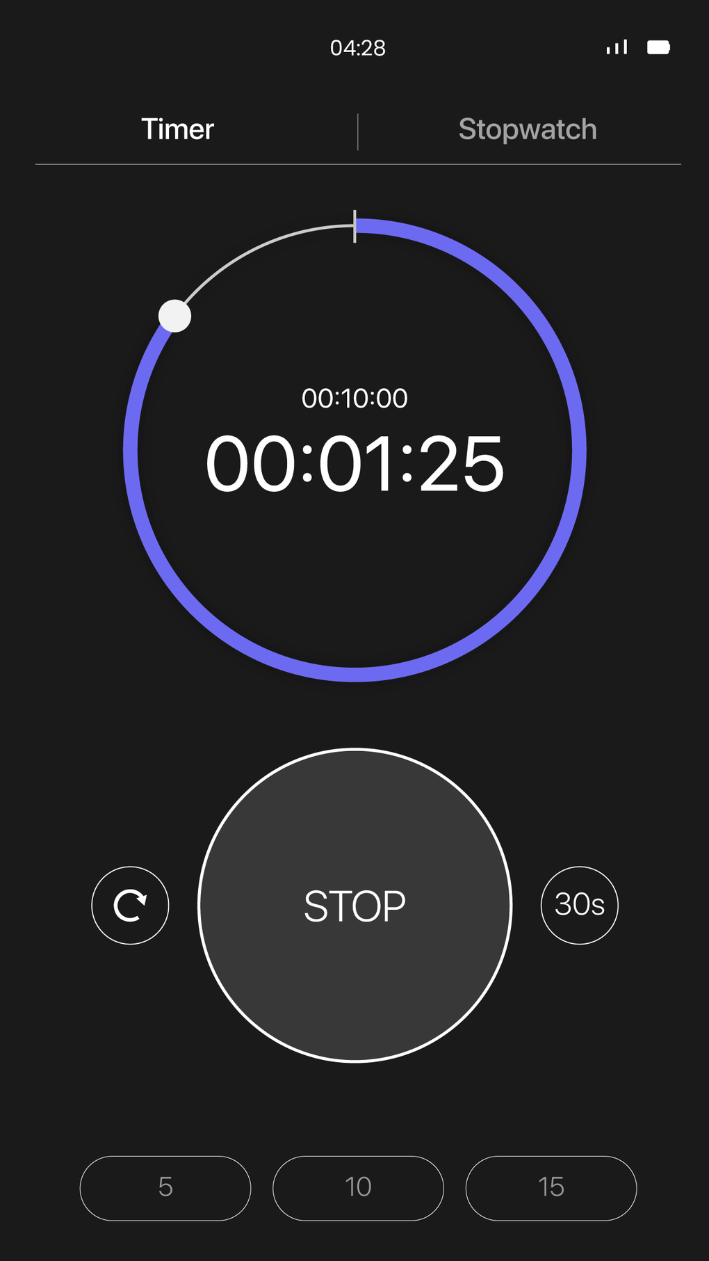 Stopwatch Countdown Timer Para IPhone Descargar Stopwatch Countdown Timer Para IPhone Descargar