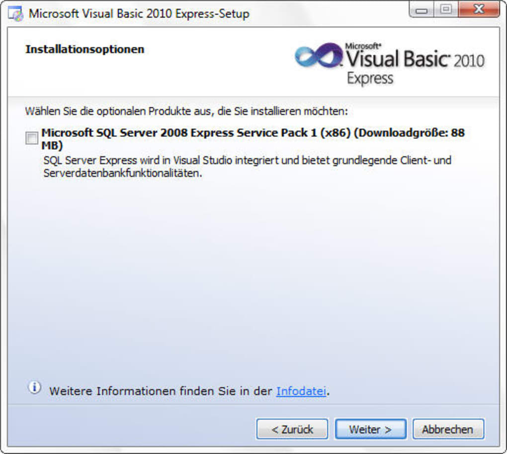 Microsoft Visual Basic 2010 Express Mac