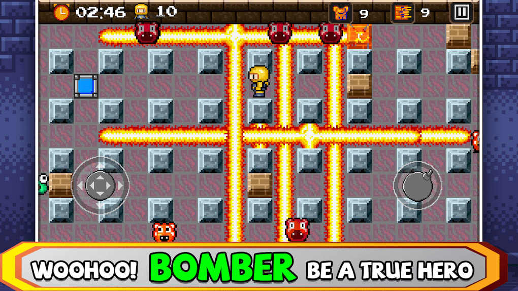 joguinho classico de aventura, Bombsquad Bomber Battle, bombermen