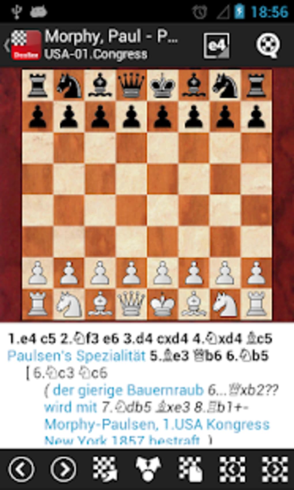 ChessBase Online für Android